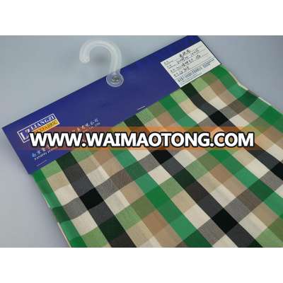 Cotton Nylon with Spandex Yarn Dyed Fabric-Lz7408