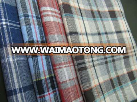 Cotton Yarn Dyed Flannel with Melange Yarn Fabric