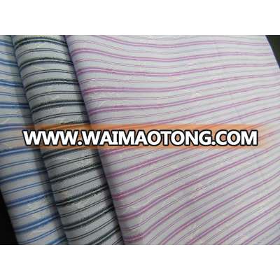 Yarn Dyed Cotton Jacquard Fabric for Shirts