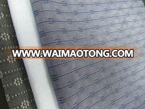 Cotton Yarn Dyed Jacquard for Shirts Fabric