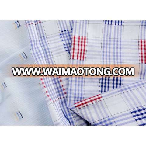 Cotton Yarn Dyed Woven Fabric for Fashion Shirt