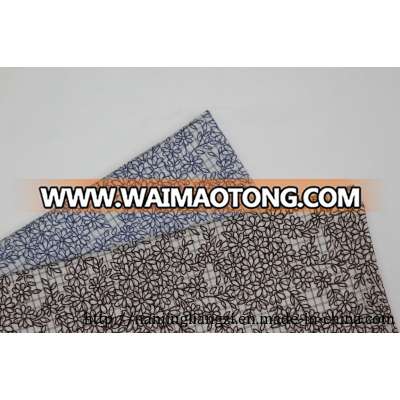 Cotton Yarn Dyed Mini Check + Printing Fabric