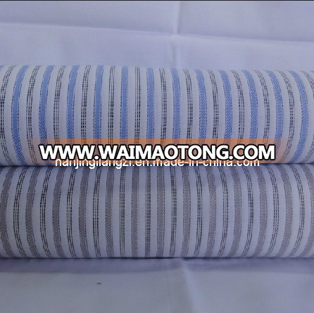 Cotton Yarn Dyed Dobby Stripe Fabric (LZ5760)