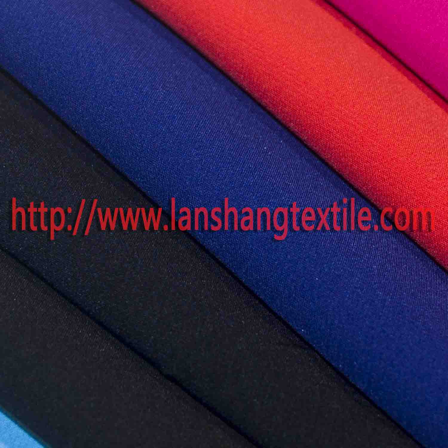 Twill Dyed Spandex Polyester Fabric for Dress Suit Curtain